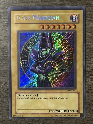 Yugioh Dark Magician BPT-007 Secret Rare LP-image