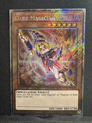 Dark Magician Girl - YuGiOh! RA03-EN123 Platinum Secret Rare 1st Ed NM-image