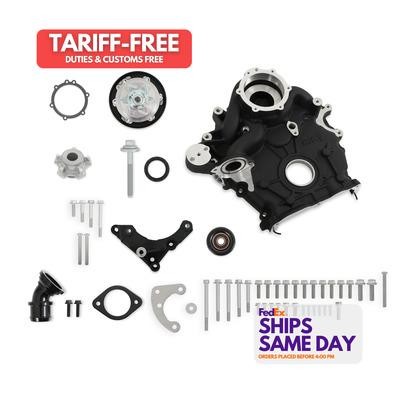 Holley 20-300BK, Kit Base Accessory Drive Kit Fits Ford 7.3L Godzilla Performanc-image