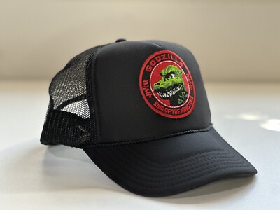 Godzilla King Of Monsters Trucker Hat Adjustable Snap back New -image