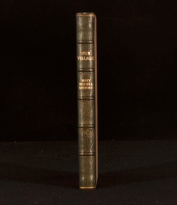 1947 Mary Russell Mitford Our Village Leather Bound-image