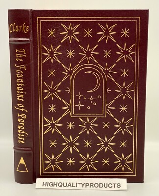 Easton Press FOUNTAINS OF PARADISE Clarke Collectors LIMITED Edition VINTAGE SCF-image