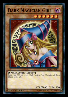 Dark Magician Girl - YGLD-ENA04 - Common - 1st Edition - YuGiOh-image