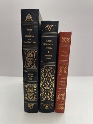 The Southern Classics Library 3 Book Collection Leather Register Numbered -image