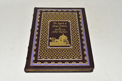 Easton Press THE LEGEND OF SLEEPY HOLLOW Irving 1996 LEATHER Rackham FIRST RARE!-image