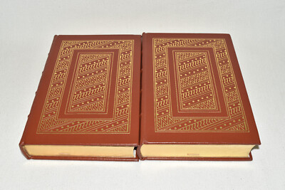 Easton Press 2V THE COVENANT James Michener LEATHER 1E Space Hawaii Texas Alaska-image