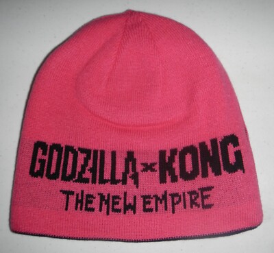 Godzilla x Kong: The New Empire Movie Promo Reversible Winter Beanie Hat Cap-image