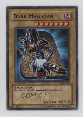 2006 Yu-Gi-Oh! Spellcaster's Judgment 1st Edition Dark Magician #SD6-EN003 0zv5-image