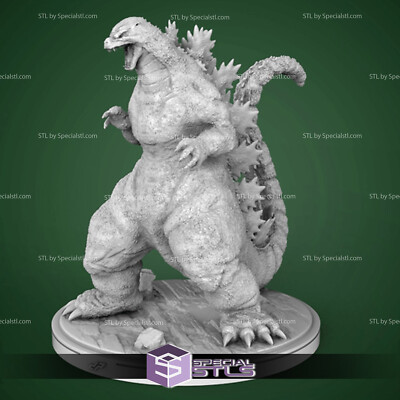 Godzilla Resin Sculpture Statue Model Kit Unpainted/Unassembled-image
