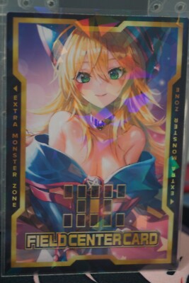 Dark Magician Girl Yu-Gi-Oh Custom Waifu Card Field Center N14-image