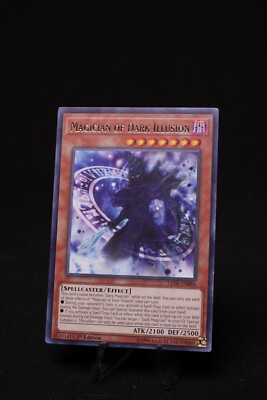 Magician of Dark Illusion LED6-EN006  Magical Hero 1st Edition Yu-Gi-Oh! TCG-image