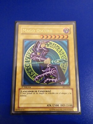 YUGIOH SPANISH DARK MAGICIAN (MAGO OSCURO) 1st Edition BIY-S006-image