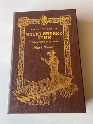 The Adventures of Huckleberry Finn EASTON PRESS 1994 Leather Collectors Edition-image