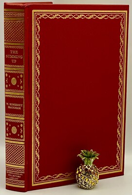 1938 ICL THE SUMMING UP Maugham Collectors DELUXE LIMITED Edition 24K GOLD-image