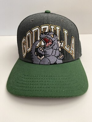 Godzilla Embroidered Snapback Toho Kanji Kaiju Baseball Hat Mothra Rodan OSFM-image