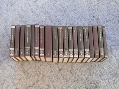 Lot of 19 Time Life Books Classics of the Old West Leather Bound Volumes-image
