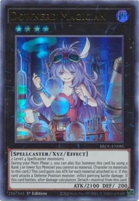 Downerd Magician - BROL-EN085 - Ultra Rare - 1st Edition - Near Mint-image