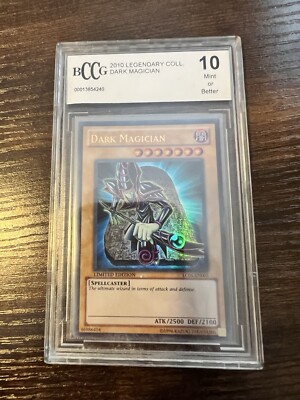 Yugioh BCCG 10 MINT Dark Magician LC01-EN005 2010 Legendary Collection Ultra-image