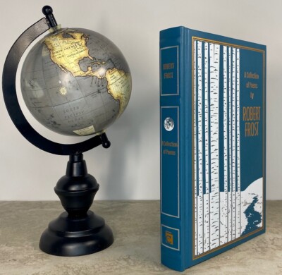 A Collection of Poems by Robert Frost (Leather-Bound Classics) - NEW-image