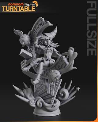 Dark Magician Girl | Resin Model Kit | DIY Yu-Gi-Oh! Legendary Spellcaster-image