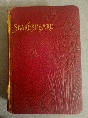 Vintage RARE Error Shakespeare Dramatic & Poetical Works -image