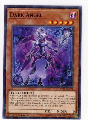 Dark Angel (Starfoil) SP18-EN024 Star Pack: Vrains 1st Edition-image