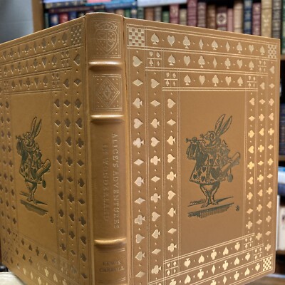 Franklin Library: LEWIS CARROLL: ALICE IN WONDERLAND:  MAD HATTER TEA PARTY-image