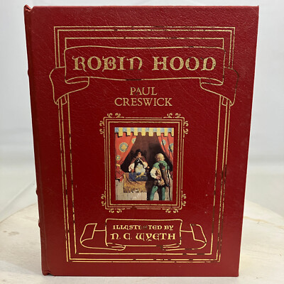 Robin Hood by Paul Creswick Illustrated by Newell Wyeth Easton Press 1991 HC-image