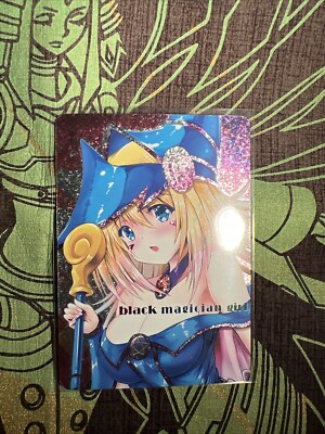 Dark Magician Girl Sexy DMG Dungeon Dice Monsters Waifu Card Holo Anime Yugioh-image