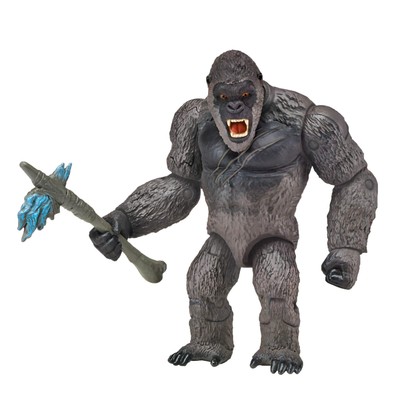 Godzilla VS Kong Play Mits-Bassic Action Figure Kong with Battle Ax Parallel imp-image