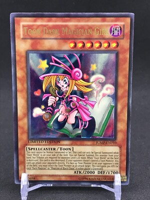 Toon Dark Magician Girl JUMP-EN010 Shonen Jump Magazine Promos Limited Ed - MP-image