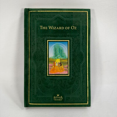 The Wizard of Oz Collectors Hallmark Books Green Velvet Cover-image