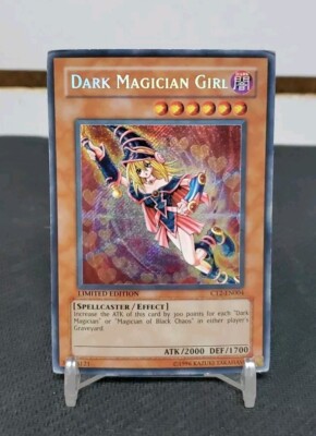 Yu-Gi-Oh TCG: Sectet Rare Dark Magician Girl CT2-EN004, Limited Edition Promo #3-image