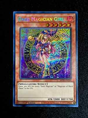 🔥YUGIOH • DARK MAGICIAN GIRL • SECRET RARE • MP22-EN268 • 1ST EDITION • NM🔥-image