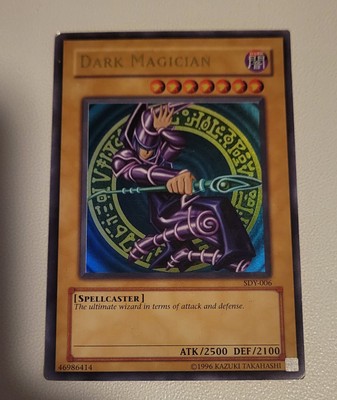 YUGIOH DARK MAGICIAN SDY-006 ULTRA HP/CREASES-image