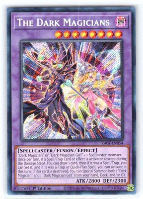 Quarter Century Stampede #RA04-EN054 The Dark Magicians (Secret Rare)-image