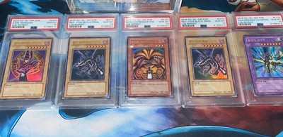 Yugioh Dark Magician Korean LOB Ultra Secret Rare PSA 10 Gem Mint 5 Card-image