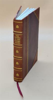 The Spiders Of The United States; A Collection Of The Arachnolog [Leather Bound]-image