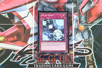 YuGiOh Trap Card Pulse Mines SP18-EN046 1st Edition Starfoil Rare-image