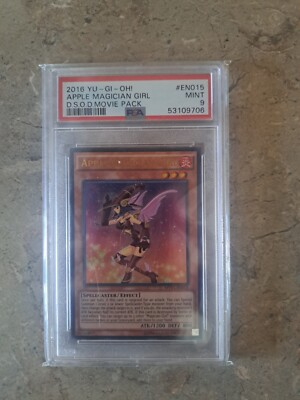 PSA 9 Apple Magician Girl MVP1-EN015 The Dark Side of Dimensions Movie Pack-image