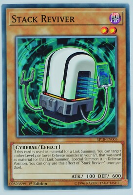 Yugioh Stack Reviver SP18-EN005 Common 1st Edition-image