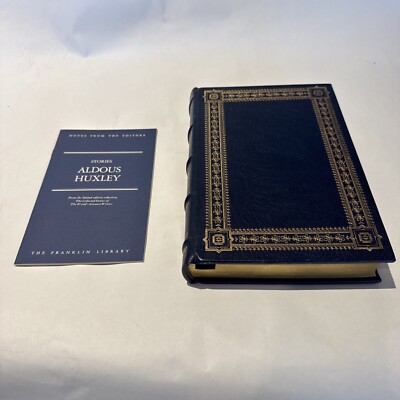 1981 ALDOUS HUXLEY: Collected Short Stories;FRANKLIN LIBRARY 1st Ed Leather-image