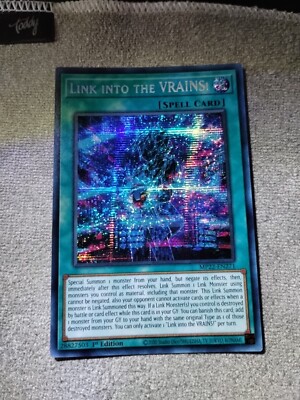 Yugioh Link into the VRAINS MP22-EN271 Prismatic Secret Rare 1st Edition NM-image