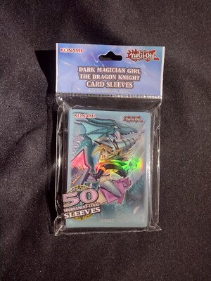 Yu-Gi-Oh - Dark Magican Girl – The Dragon Knight Card Sleeves-image