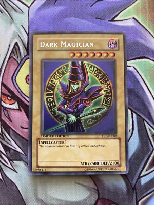 FL1-EN002 Dark Magician Secret Rare Limited Edition NM Condition Yugioh Card-image