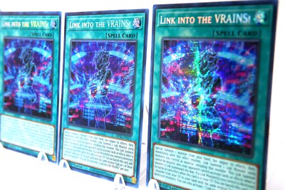 Yugioh Link Into The VRAINS! Playset - Prismatic Secret Rare - M/NM  1st Ed.-image