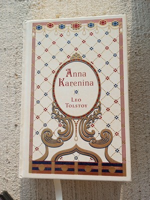 Anna Karenina; Barnes and Noble Collectible Classics Leatherbound by Tolstoy VG-image
