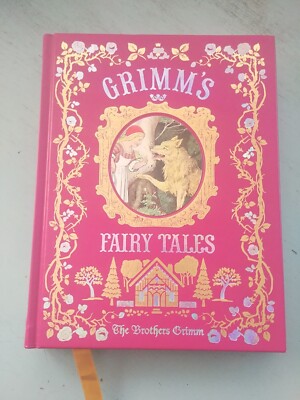 ❤️GRIMM'S FAIRY TALES Illustrated Leather bound Sealed Collectible Edition NEW-image