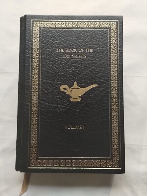 THE BOOK OF THE 1001 NIGHTS Volume 1 John Payne 2007 Leather Bound w/ Separation-image