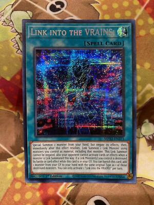 Yu-Gi-Oh! TCG Link into the VRAINS! 2022 Tin of the Pharaohs Gods MP22-EN271 1st-image